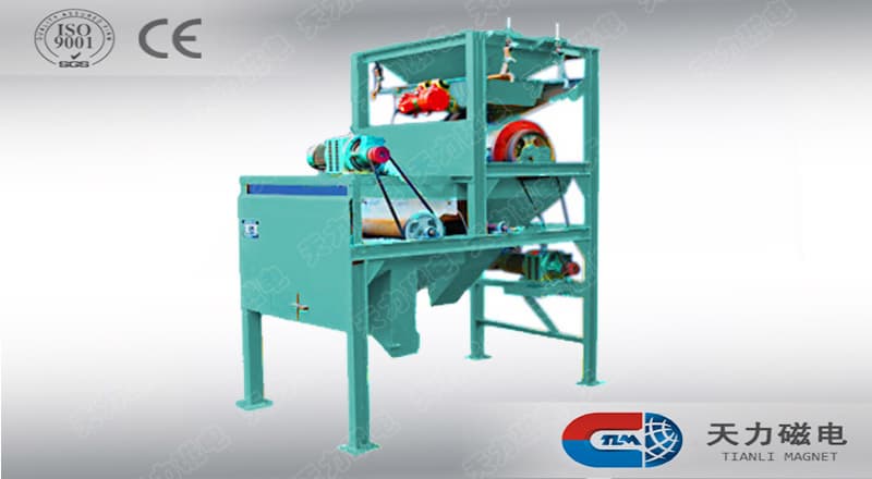 Tianli Brand One_Drum One_Roll Wet Magnetic Separator mining